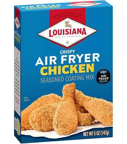 Amazon.com : Zatarain's Air Fryer Chicken Seasoned Coating Mix, 5